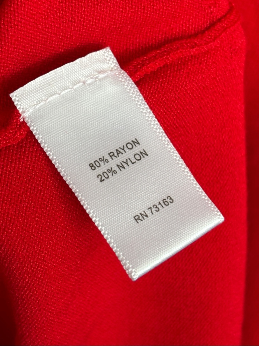 Cable & Gauge Red Lightweight Button Front Cardigan XL 3/4 Sleeve - Picture 5 of 6